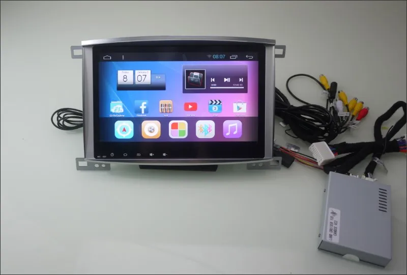 Liislee автомобильный Android gps навигационная система для Toyota Land Cruiser 100/для Lexus LX 470-Радио стерео Мультимедиа без DVD плеера