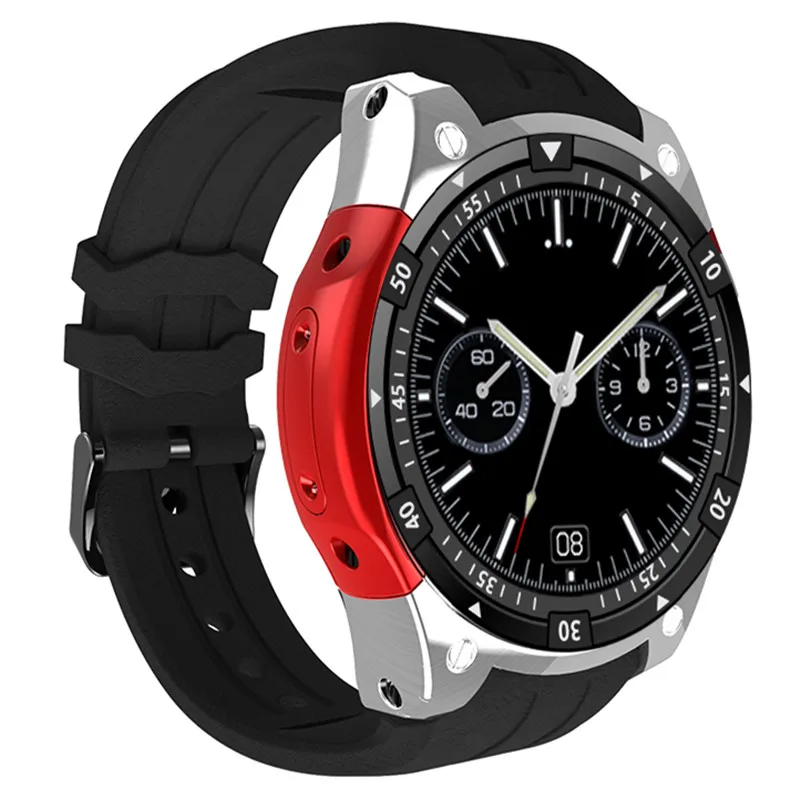 Smart Watch IP67 waterproof heart rate sports monitor round screen 3G wifi Bluetooth MP3 Android 5.1 Bluetooth camera bracelet