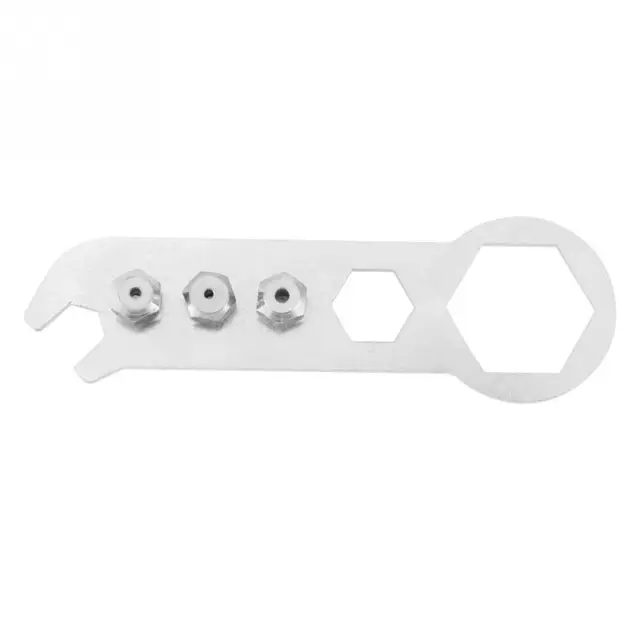 1 Set Rivet Nut Gun Adapter Insert Nut Riveting Tool with Wrench & Nozzles for Cordless Drill Portable Riveting Adapter