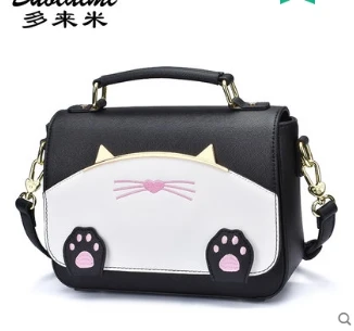 

Princess sweet lolita bag Autumn and spring fashion cat handbag Korean vision all match and adorable shoulder bag DML112