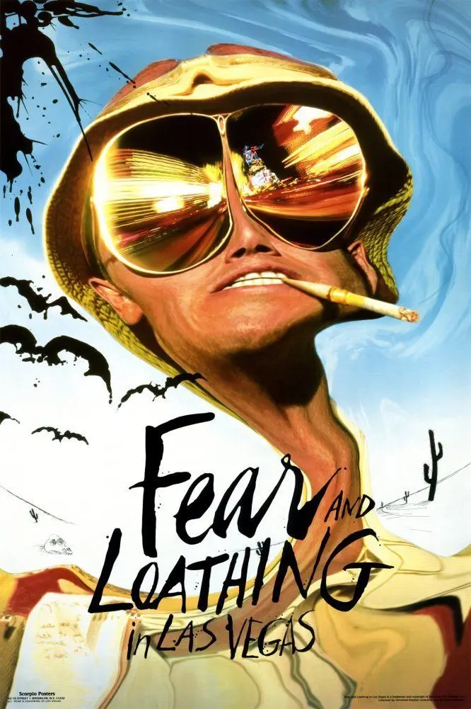 

FEAR AND LOATHING IN LAS VEGAS - MOVIE SILK POSTER Decorative Wall painting 24x36inch