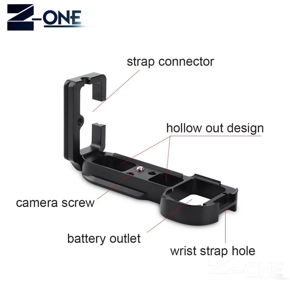 Горячая A7 Вертикальная БЫСТРОРАЗЪЕМНАЯ l-образная пластина/кронштейн держатель ручная ручка для Sony A7 A7R A7S Камера и шаровая Головка для штатива-трипода из