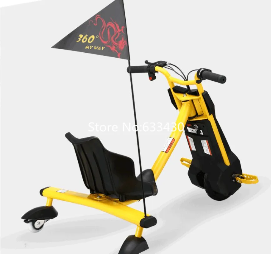  Children Drift scooter children 3 wheel Electric scooter With Music Bluetooth USB skateboard scoote
