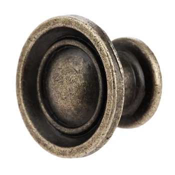 DRELD 1Pc Antique Bronze Furniture Handle Cabinet Knobs and Handles Kitchen Drawer Cupboard Pull Door Handles Furniture Fittings