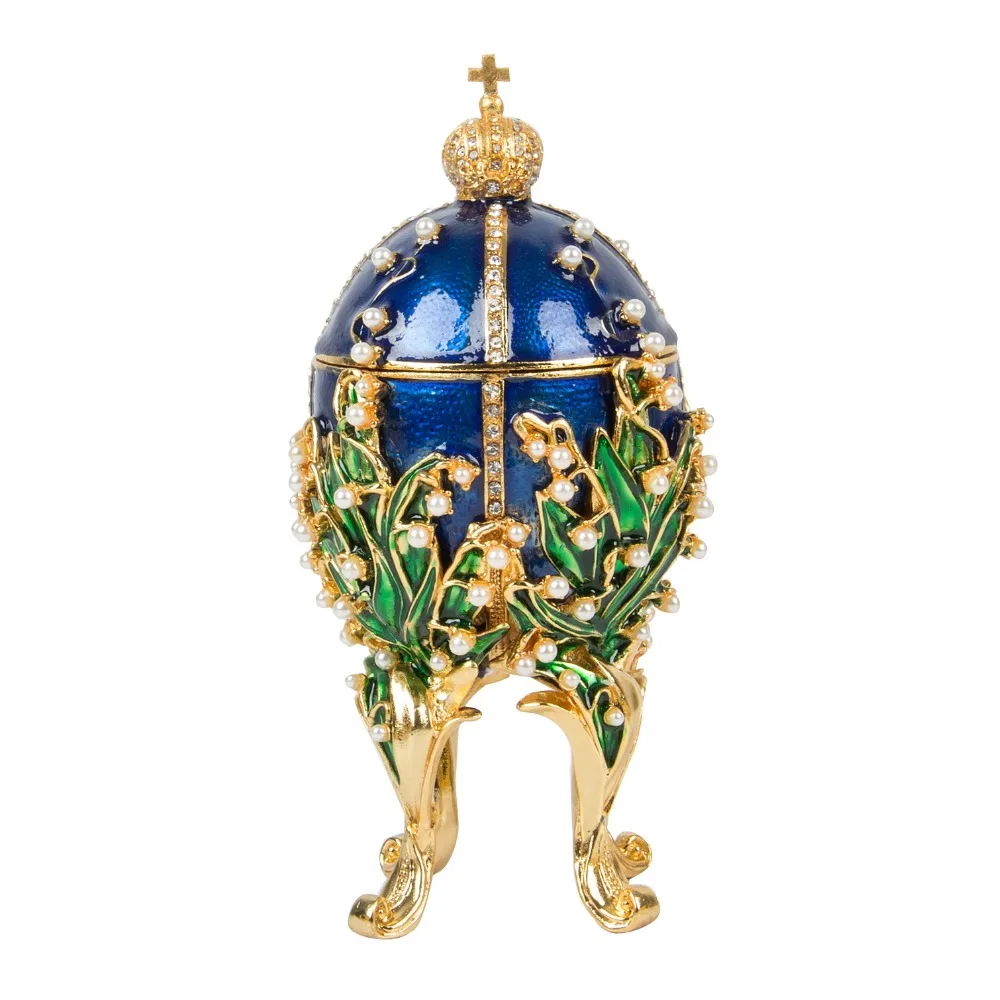 Флетчер бренд Металл красивый с жемчугом яйцо для ювелирных изделий