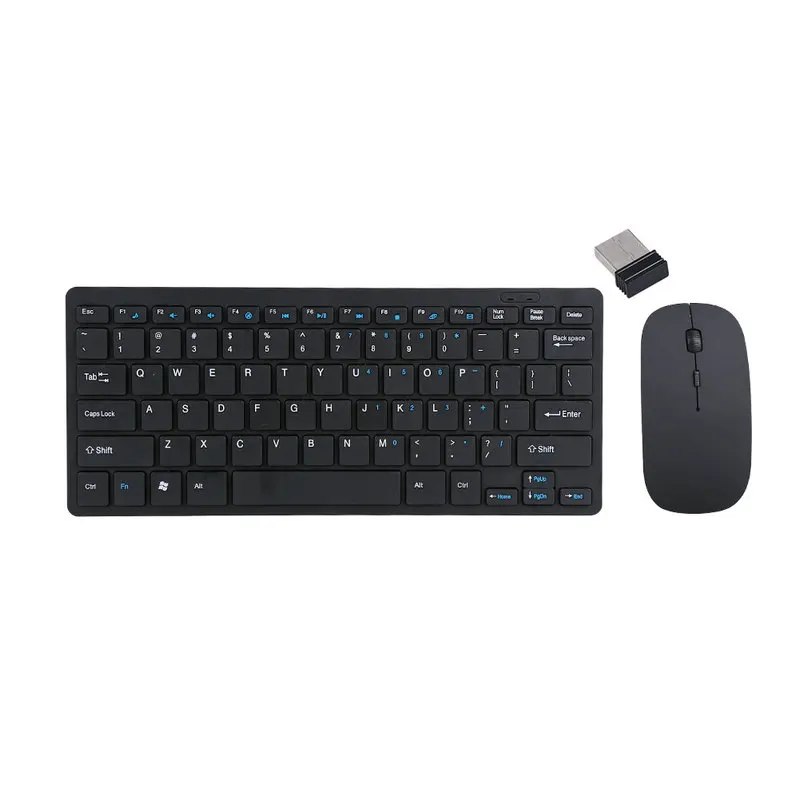 

Free Shipping 2.4G Wireless Keyboard And Mouse Kit Keypad Ultra-Slim For Android IOS PC Laptop Computer Accessories