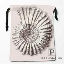 Custom Conch Drawstring Bags Printing Fashion Travel Storage Mini Pouch Swim Hiking Toy Bag Size 18x22cm