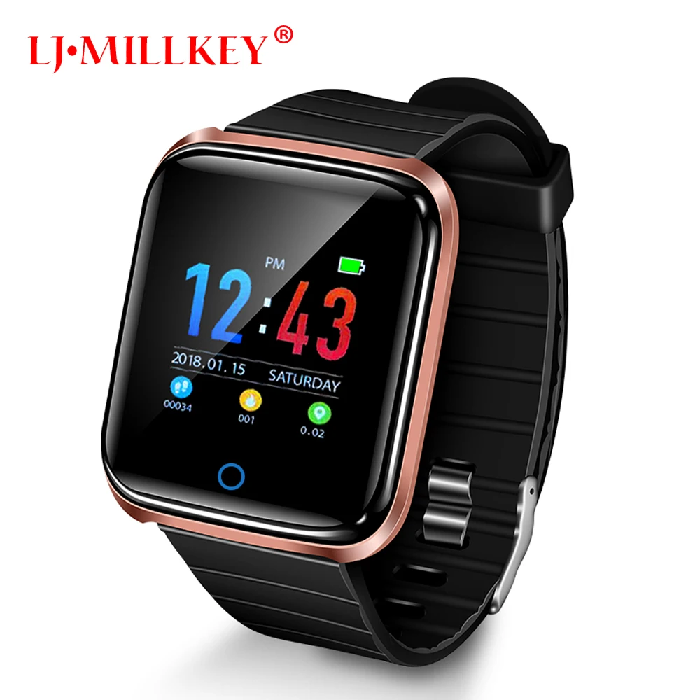 

smart watch color screen bracelet fitness tracker support heart rate monitor blood pressure measurement Bluetooth wristbands
