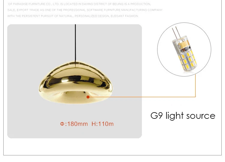 Pendant light glass 20