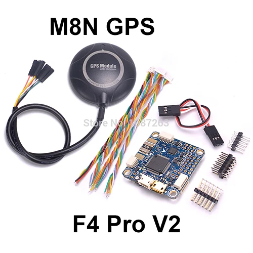 Чехол-книжка 32 F4 Pro V2 V3 PRO Полетный контроллер с булавками кабели/M8N gps для LX5 220 мм мастер X220S FPV Дрон Квадрокоптер с дистанционным управлением - Цвет: F4 Pro V2 with GPS