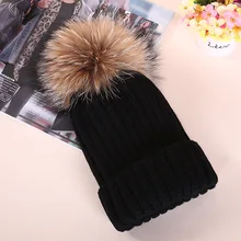 Mink and Fox Fur Ball Running Cap Pom Poms Winter Hat for women hat Knitted Beanies Cap Brand New Thick Female Cap Dripship Mink and Fox Fur Ball Running Cap Pom Poms Winter Hat for women hat Knitted Beanies Cap Brand New Thick Female Cap Dripship