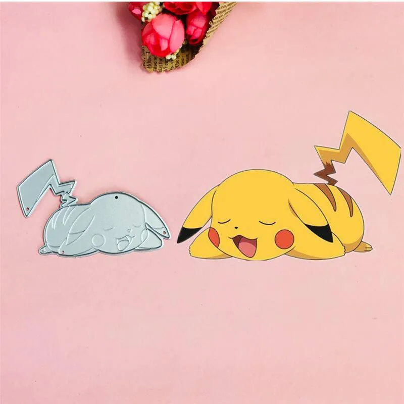 

Beautiful Pikachu boy Metal Cut Dies Stencils for Scrapbooking Stamp/photo album Decorative Embossing DIY Paper Cards
