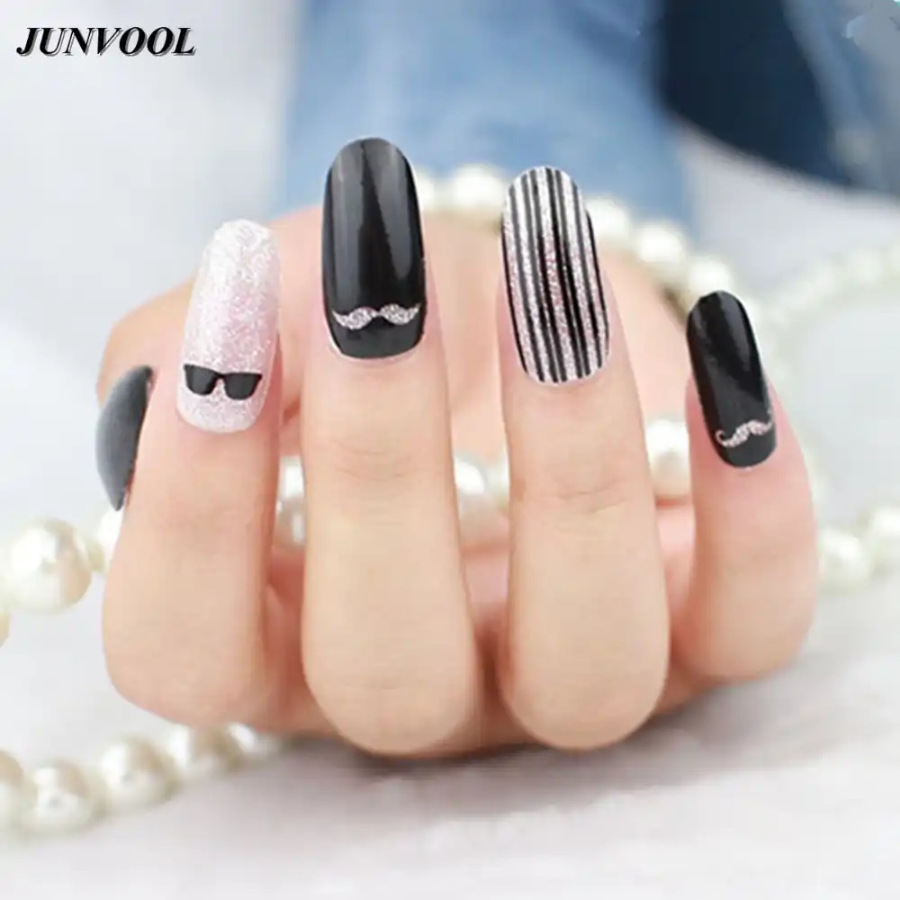 Detail Feedback Questions About Beauty Adhesive Nail Art Stickers 3d