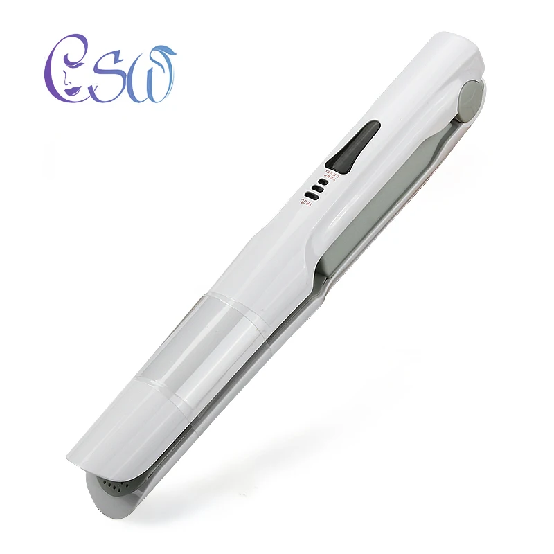 

CSW Dual Use USB Charge Straighteners Hair Curler Straightening Iron Hair Curling Perm Fast Heating Flat Iron Hairstyle Curling