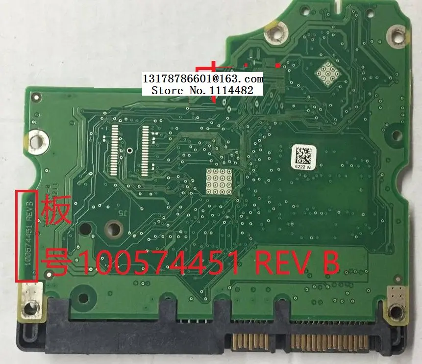 

100574451 Free shipping 100% Original HDD PCB logic board ST32000542AS 31000525SV ST31000524AS Hard Disk Circuit Board 100574451