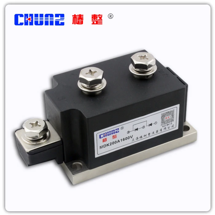 

[BELLA] The general anti diode large solar photovoltaic module MDK200A1600 - Chunshu rectifier tube --2pcs/lot