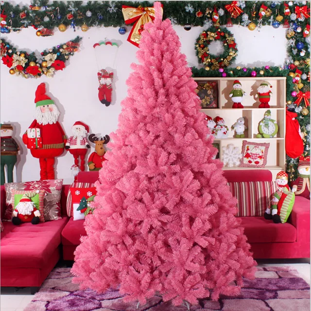 Christmas Tree 3 0m 4 Large Pink Gifts Christmas Tree 3 0m 4 Large Pink Gifts Upscale Hotels Ping Malls Decorated Living Room