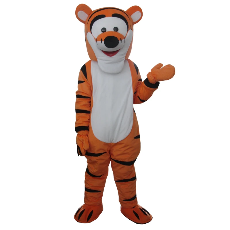 

Hallowood snow Tigger Mascot Costume Adult Fancy Dress Party Beau Tigre Costumes Mascot Costume Cartoon Character Birthday