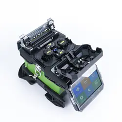 Fusion Splicer KOMSHINE FX37 цифровой волоконно-оптический дуговой сварочный аппарат для FTTX FTTH патч-корд, с KF-52 волоконно-оптический отстойник