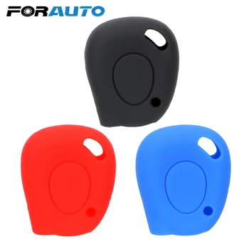 

FORAUTO Car Key Cover Case For Renault Megane Scenic Clio Laguna Espace Twingo Kangoo Master Traffic Avaintime Key Bag Shell