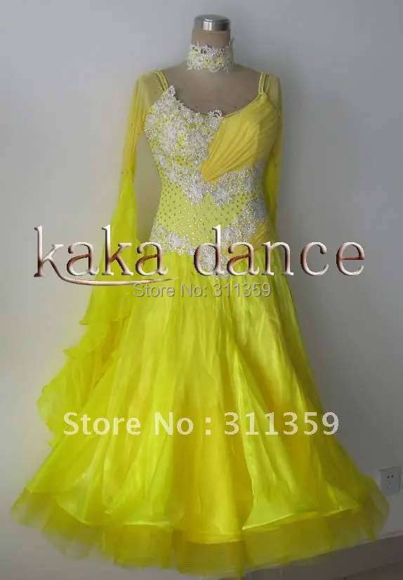 Бальные бесплатная доставка, 100% нью-конкурс стандартный платье ( каждый цвет, Ecah размер ) - KAKA-B213