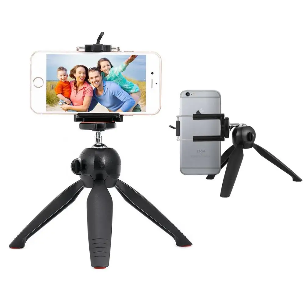 Steady Self Tripod Clip Holder Gopro Adapter Camera Photo YUNTENG Tripod For iPhone X 6S 7