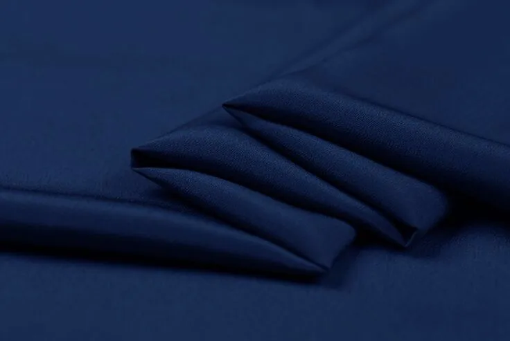 crepe dark blue