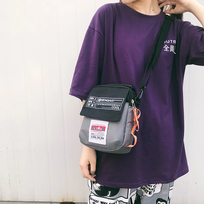 Menghuo 2018 New Crossbody Bag Multifunctional Men Bag Retro Women Handbags Nylon Shoulder Bags Messenger Bags Waist Packs Bags (5)