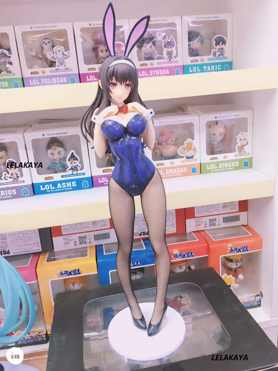 

Bunny Girl Action figure Bikini Anime KASUMIGAOKA rabbit ears Utaha ver PVC 45cm model toy collection sexy Bunny japan doll