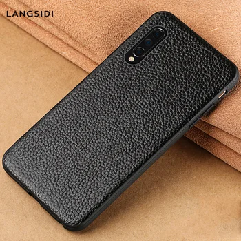 

Natural Leather case For xiaomi Mi 9 Lite 9T 10 PRO 9 SE 8 SE A3 A2 back cover For redmi Note 8 pro 7 note 8T 7 4x 5 Plus Luxury