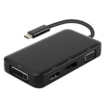 USB C HUB USB C 3.1 to HDMI DP Displayport VGA DVI Adapter USB C to HDMI VGA 1080P Video Converter for Macbook Dell Xps
USB C HUB USB C 3.1 to HDMI DP Displayport VGA DVI Adapter USB C to HDMI VGA 1080P Video Converter for Macbook Dell Xps