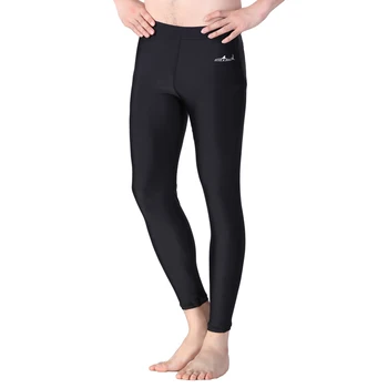 

Men Waterproof Swimming Jammers Long Trunks Quick-Drying Swimsuit Sport Swimwear Trousers