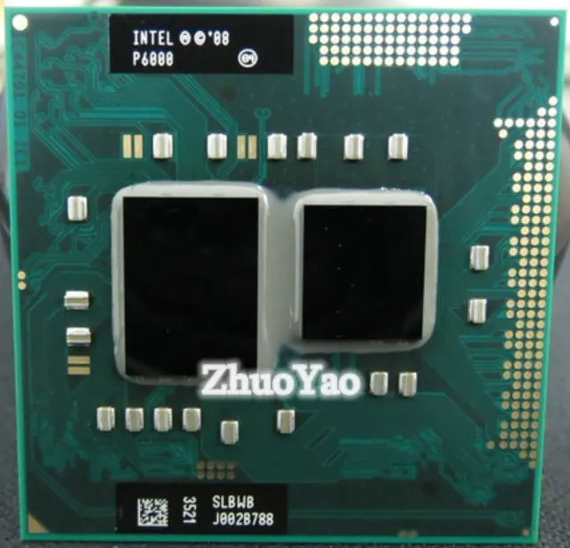 Оригинальный Intel Pentium P6000 3 М Кэш 1.8 ГГц Ноутбук процессор Процессор Бесплатная