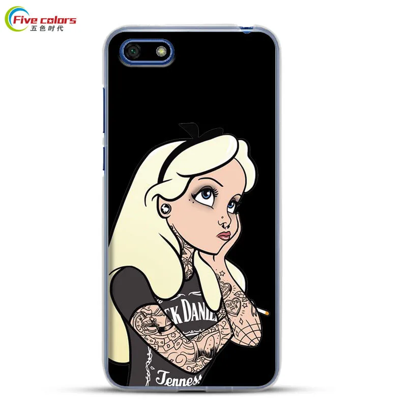 

Huawei Y5 Lite 2018 Case Anti-knock Silicon Full Protection Painting Soft TPU Back Cover for Huawei y5 lite 2018 Phone bags