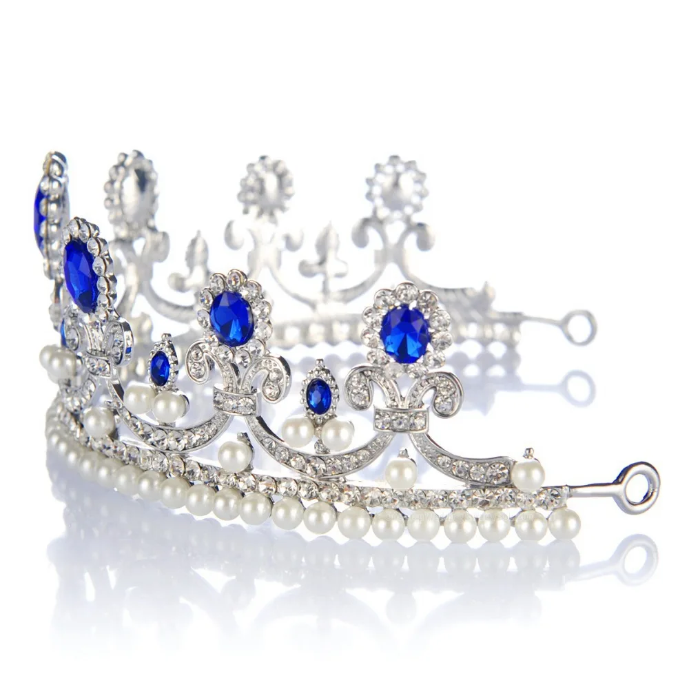 تيجان ملكية  امبراطورية فاخرة Wedding-Bridal-Tiara-Crown-Royal-Blue-Rhinesrones-Crystal-Vintage-Pearls-Wedding-Tiara-for-Wedding-TopWedding