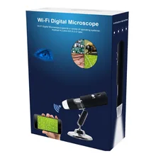 Мини HD wifi цифровой микроскоп камера 50~ 1000X 8LED Поворотная база Беспроводной электронный Микроскоп для Android/для iOS/для Windows