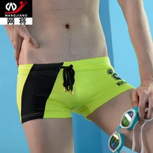 Для мужчин низкой талией Плавание ming костюмы лоскутное быстросохнущая Плавание одежда человек боксеры пляжные шорты мужские шорты летние мужские плавки боксеры шорты