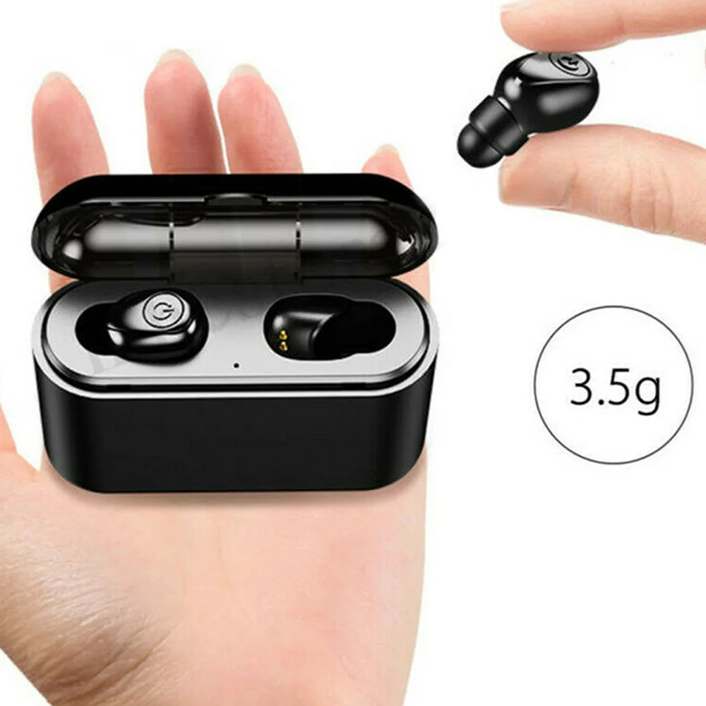 X8S Mini Universal Wireless Two ear Bluetooth 5 0 Headphone Charger Waterproof Earphone