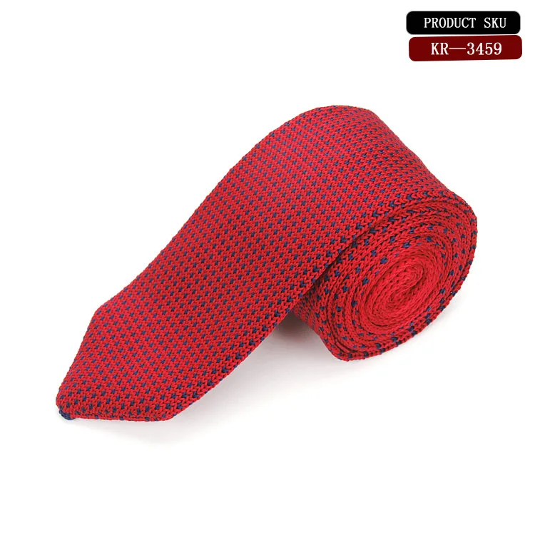 Новые модные мужские вязаные галстуки на шею, тонкий дизайнерский галстук, Узкий Тонкий Галстуки для мужчин, галстуки, вязаные галстуки со стрелками - Цвет: KR-3459
