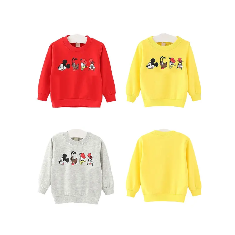 

Brand kids clothes spring children boy girl baby long-sleeved T-shirt cotton cartoon children's shirt clothes kids sweatshirt