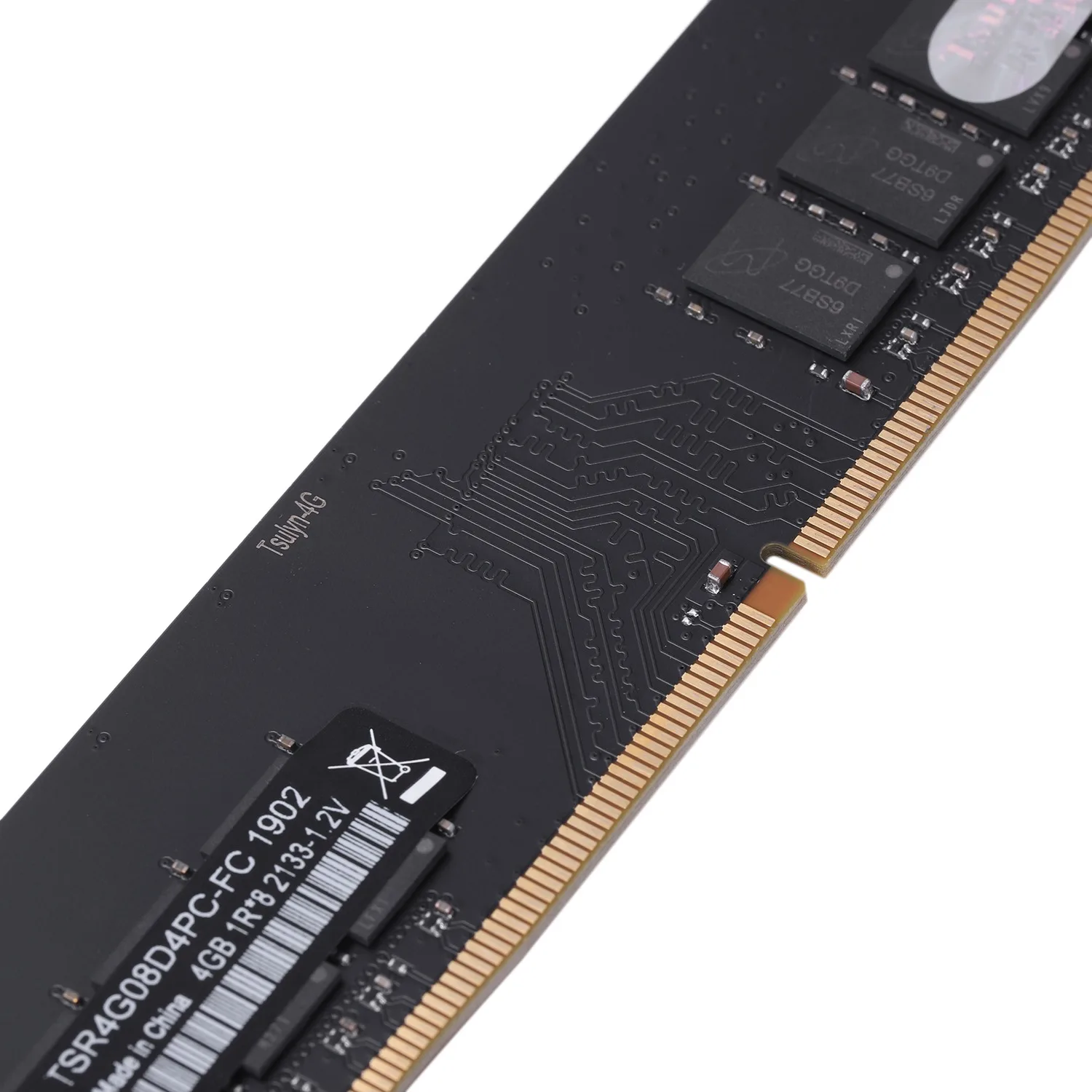 Tsulin 1,2 V ПК DDR4 Оперативная память Память DIMM 288-pin ОЗУ компьютера встроенной памяти Оперативная память для настольного компьютера игры Оперативная память(4 Гб/2133 МГц