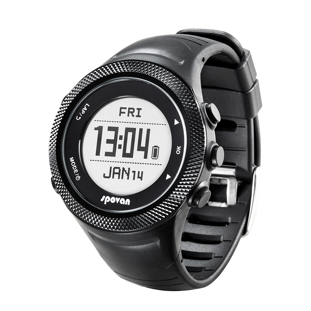 Gps спортивные часы водонепроницаемые шагомер счетчик скорости калорий цифровой BT 4,0 беспроводной спортивный монитор сердечного ритма нагрудный ремень