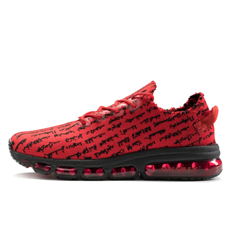 

2018 NEW Onemix Men's Running Shoes Air Cushion Sneakers For Lover Sport Shoes Athletic Zapatillas Outdoor Breathable Shoes 1236