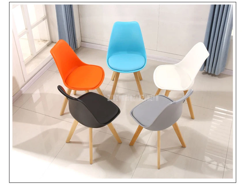 Современный дизайн обеденный стул с твердой древесины бука ноги Досуг кофе Досуг стул для приемной/дома гостиная/отель