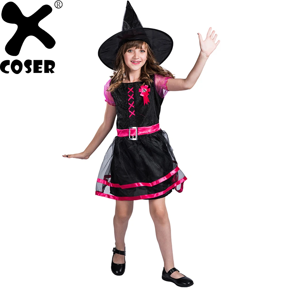 XCOSERHotSale2018HalloweenChristmasPartyGirlsPinkWitch