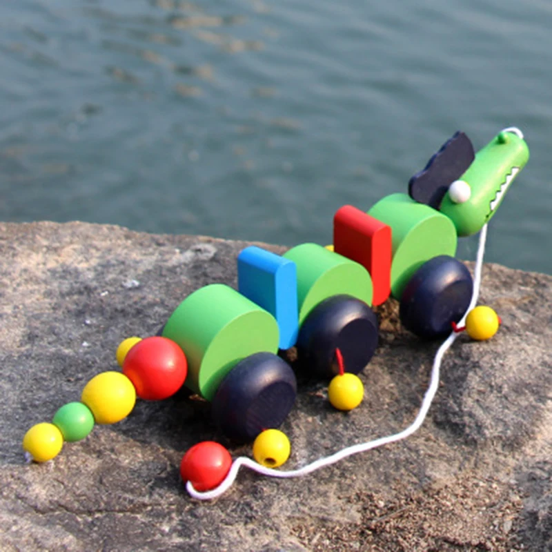 

Creative Wooden Shape Matching Toys For Children Boys Classic Train Models Building Blocks Oyuncak Montessori Game