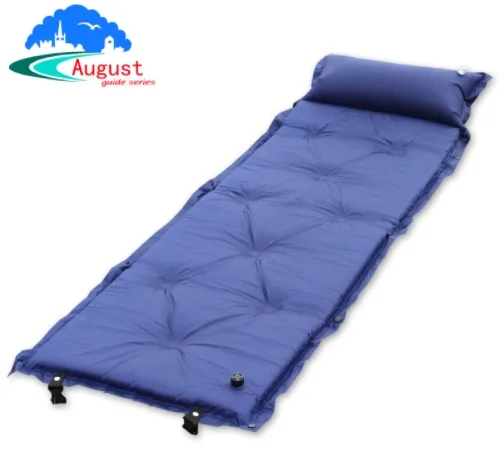 نفخ في الهواء الطلق التخييم حصيرة تضخيم الذات مرتبة هوائية وسادة النوم سرير هوائي Joinable مع وسادة نفخ في الهواء الطلق التخييم حصيرة تضخيم الذات مرتبة هوائية وسادة النوم سرير هوائي Joinable مع وسادة