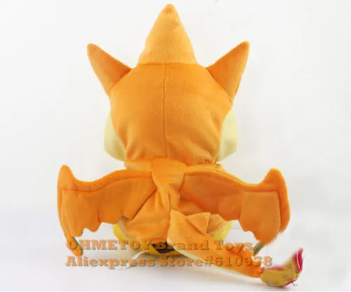 Ohmetoy Пикачу с Charizard подкладкой мягкая игрушка Косплэй bonecas кукла животных 25-35 см Kawaii Brinquedos