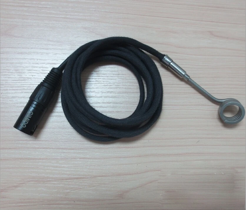 

ID.15.8mm,Height12.7mm,120V100W,D-nail Coil Heater,Thermocouple K,Black Kevlar Sleeve with XLR 5pin Male Plug