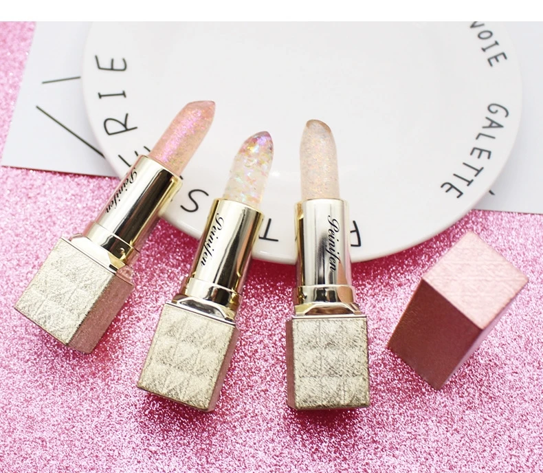 PNF Star Drill Flash Jelly LipstickMoisturizing Lipstick Healthy Moisturizing Discoloration Lipstick P8206